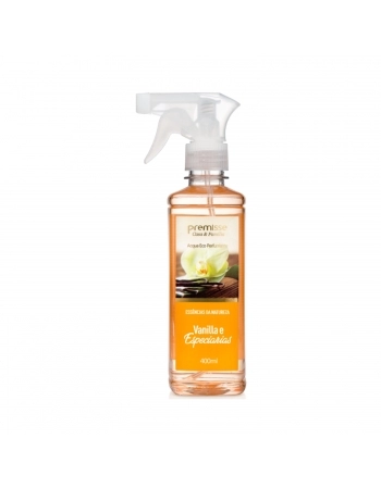 AROMATIZANTE DE AMBIENTE EM SPRAY ACQUA ECO PERFUMANTE VANILLA & ESPECIARIAS 400ML - PREMISSE