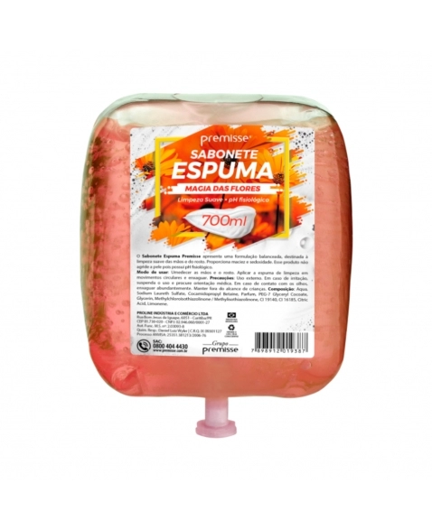 SABONETE ESPUMA MAGIA DAS FLORES 700ML