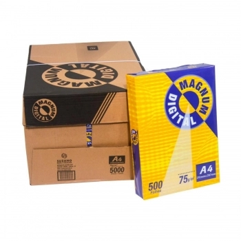PAPEL SULFITE MAGNUM DIGITAL A4 75G C/500 FOLHAS BRANCO