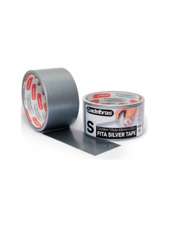 FITA ADESIVA REFORÇADA MULTIUSO "SILVER TAPE" 960