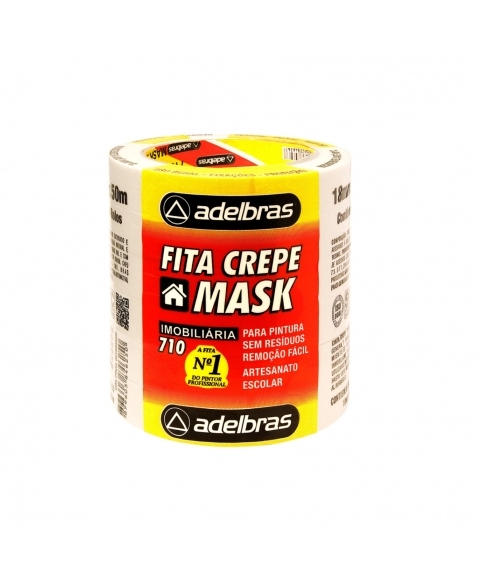 FITA MASK CREPE 710 18MMX50M C/6UN