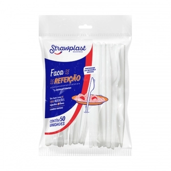 FACA LEVE REFEIÇÃO CRISTAL C/50UN