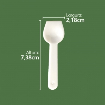 PAZINHA PEQUENA BRANCA C/500UN - STRAWPLAST