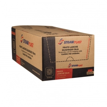 PRATO LANCHE QUADRADO CRISTAL 18CM C/10UN