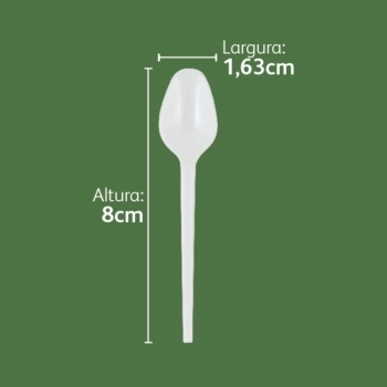 MINI COLHER CRISTAL PARA CAFÉ C/500UN