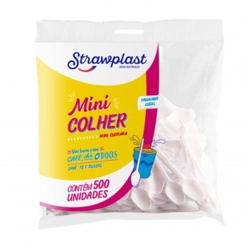 MINI COLHER MISTA PARA CAFÉ C/200UN