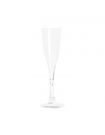 TAÇA CHAMPAGNE CRISTAL 120ML C/4UN