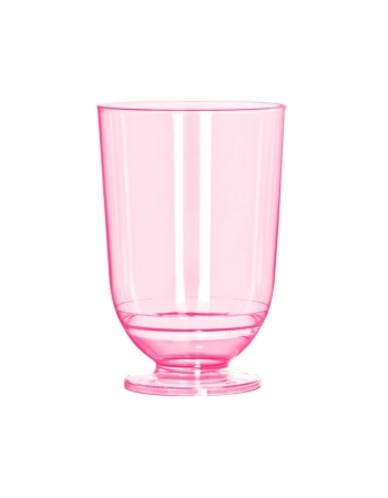 TAÇA LICOR 50ML ROSA C/10UN