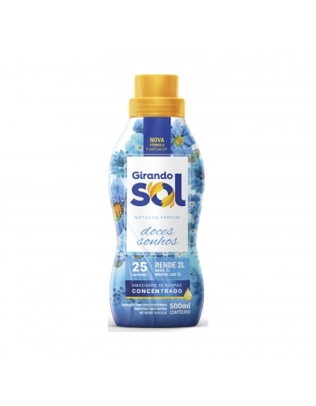 AMACIANTE CONCENTRADO DOCES SONHOS 500ML - GIRANDO SOL