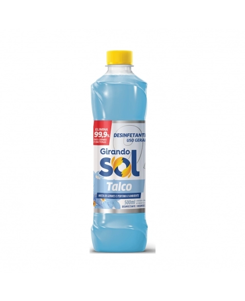 DESINFETANTE TALCO 500ML - GIRANDO SOL