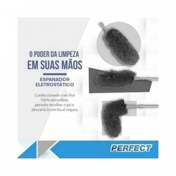 ESPANADOR ELETROSTÁTICO COM CABO PERFECT PRO