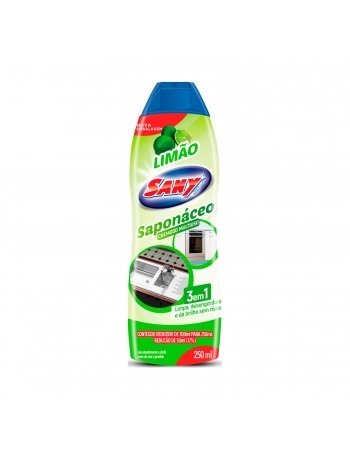 SAPONÁCEO CREMOSO LIMÃO 250ML - SANY DO BRASIL