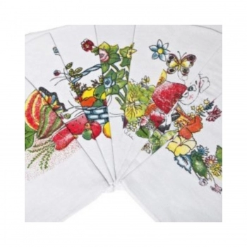 PANO PRATO ESTAMPADO 40X70CM 34GR FARDO COM 12UN - TECELAGEM MARTINS