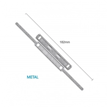 GRAMPO TRILHO METAL C/50UN - BACCHI