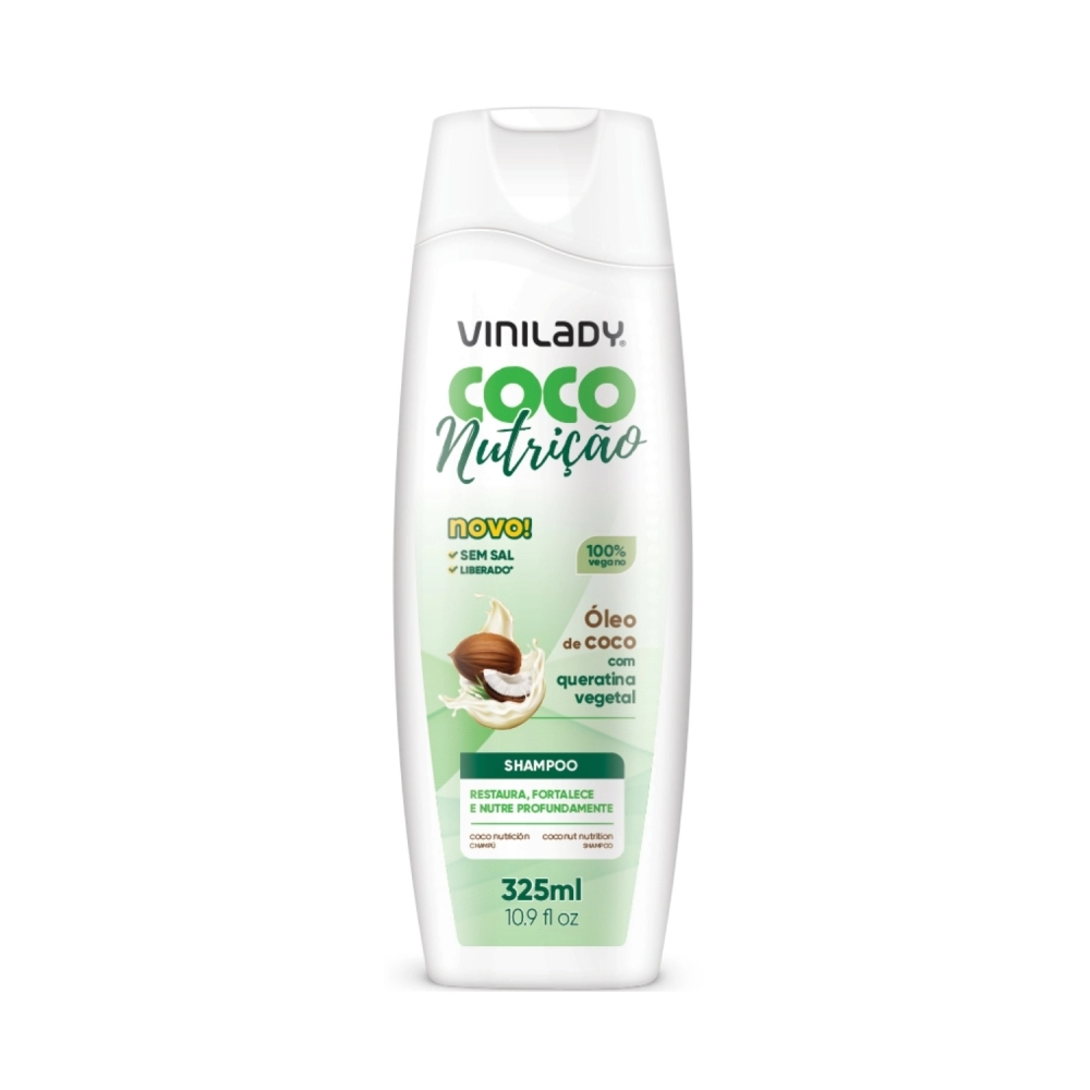 SHAMPOO VINI LADY COCO NUTRICAO 325ML