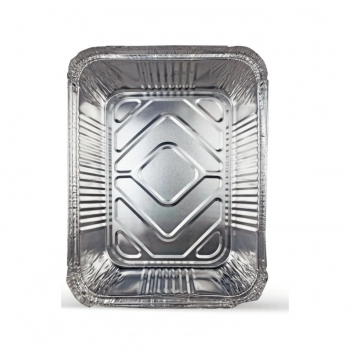 ASSADEIRA ALUMÍNIO RETANGULAR 1,5L COM TAMPA CARTÃO COM 12UN - VABENE