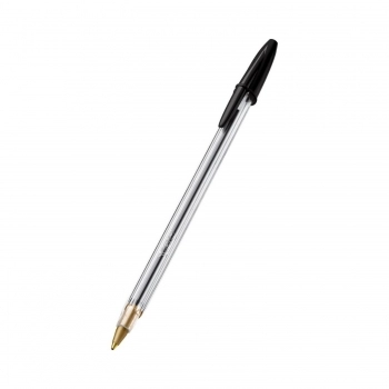 CANETA BIC CRISTAL 1.0 PRETA CAIXA C/50