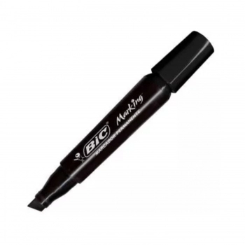 MARCADOR PERMANENTE PRETO - MARKING BIC