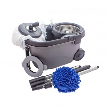 BALDE MOP 360 MOVE COM CESTO DE INOX 3EM1 16L - PERFECT
