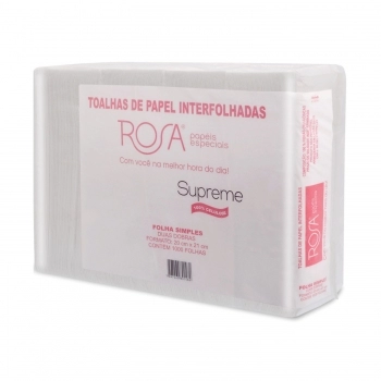 PAPEL TOALHA ROSA INTERFOLHADO SUPREME