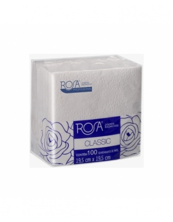 GUARDANAPO CLASSIC P 20X20CM 20X50UN - ROSA PAPÉIS