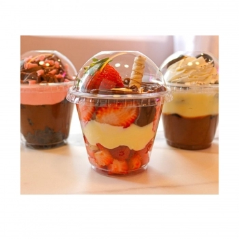 KIT POTE COM TAMPA BOLHA PET CRISTAL SEM FURO G 687 C/25UN - GALVANOTEK