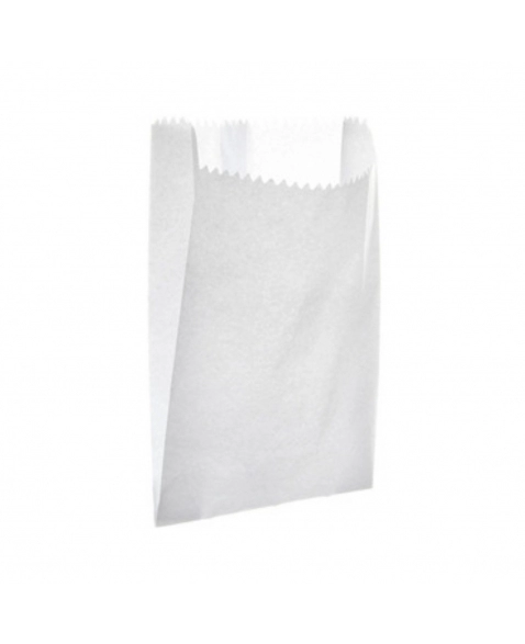 SACO DE PAPEL BRANCO 10X18CM 1/2KG FD500 - HBOX EMBALAGENS