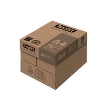 PAPEL SULFITE REPORT RECICLATO A4 75G C/500 FOLHAS RECICLADAS