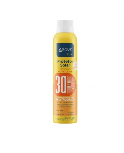 PROTETOR SOLAR ABOVE AEROSSOL 30FPS 150ML