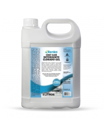 DETERGENTE CLORADO GEL CHEF CLOR 5L