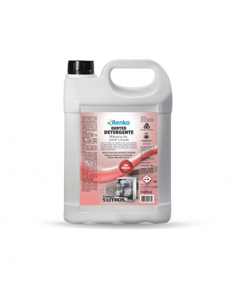 DETERGENTE DERTEX MAQUINA DE LAVAR 5L