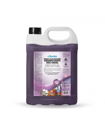 DESINFETANTE ALTA DILUICAO MIRAX LAVANDA CAMPESTRE 5L