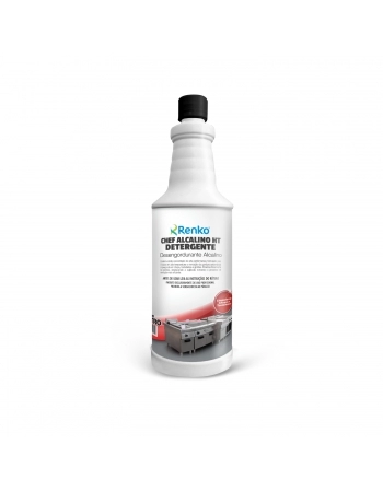 DETERGENTE DESENGORDURANTE CHEF HT ALCALINO LIMPA CHAPA 1L