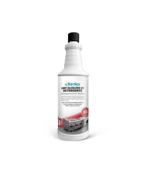 DETERGENTE DESENGORDURANTE CHEF HT ALCALINO LIMPA CHAPA 1L