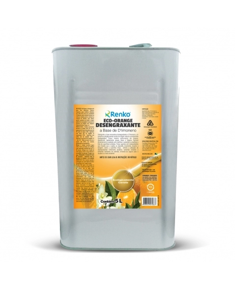 DETERGENTE DESENGORDURANTE ECO-ORANGE DLIMONENO 5L