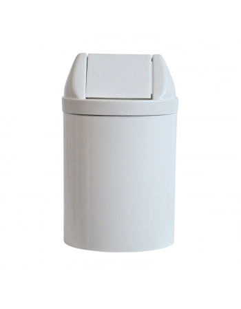 LIXEIRA BASC BOMPRO BRANCA 14L RED