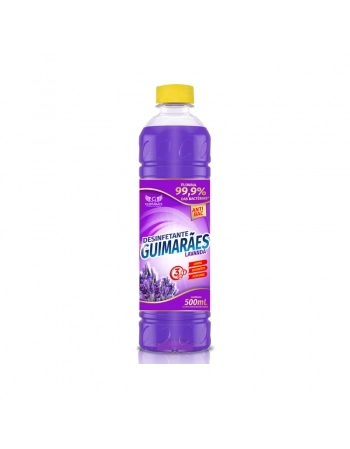 DESINFETANTE GUIMARÃES LAVANDA 500ML - CX/12UN