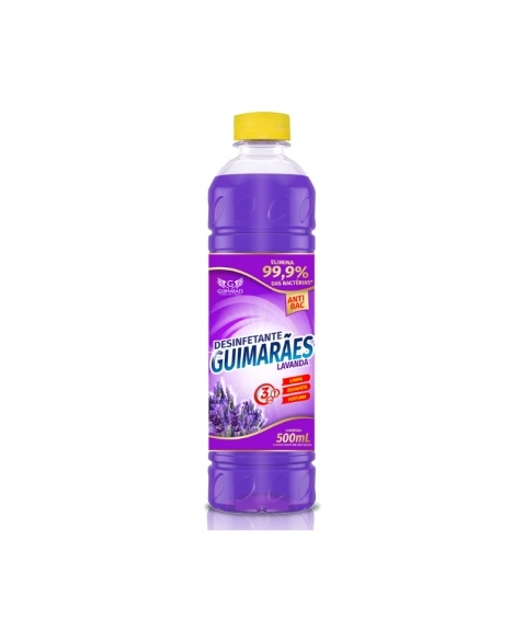 DESINFETANTE LAVANDA 500ML - CX/12UN