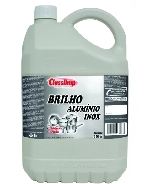 BRILHO ALUMINIO INOX CLASSLIMP 5L