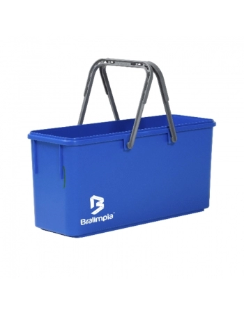 BALDE BOMPRO 25L AZUL RETANGULAR ALCA PASTICA