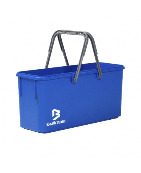 BALDE BOMPRO 25L AZUL RETANGULAR ALCA PASTICA