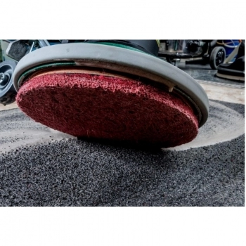 DISCO SCOTCH BRITE RESTAURADOR VERMELHO 350MM