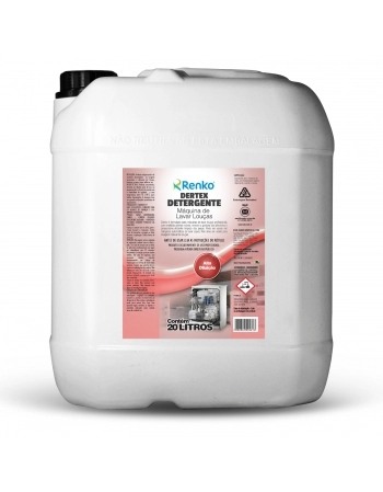 DETERGENTE DERTEX MAQUINA DE LAVAR 20L