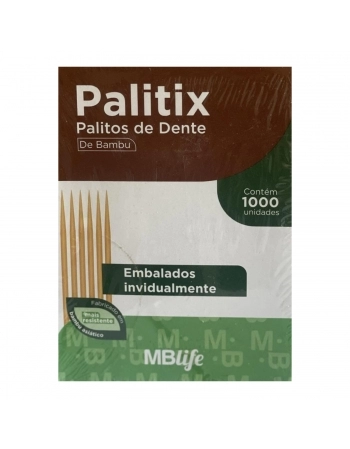 PALITO DENTE PALITEX EMB BAMBU C/1000