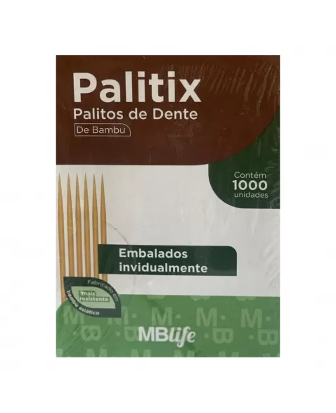 PALITO DENTE PALITEX EMB BAMBU C/1000