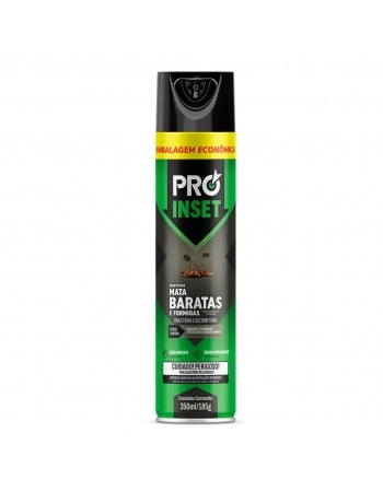 MATA BARATAS E FORMIGAS PRO INSET AEROSSOL 300ML/185G