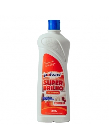 CERA LIQUIDA VERMELHA POLWAX SUPER BRILHO 750ML