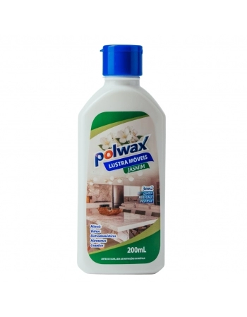 LUSTRA MOVEIS POLWAX JASMIM 200ML