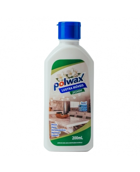 LUSTRA MOVEIS POLWAX JASMIM 200ML