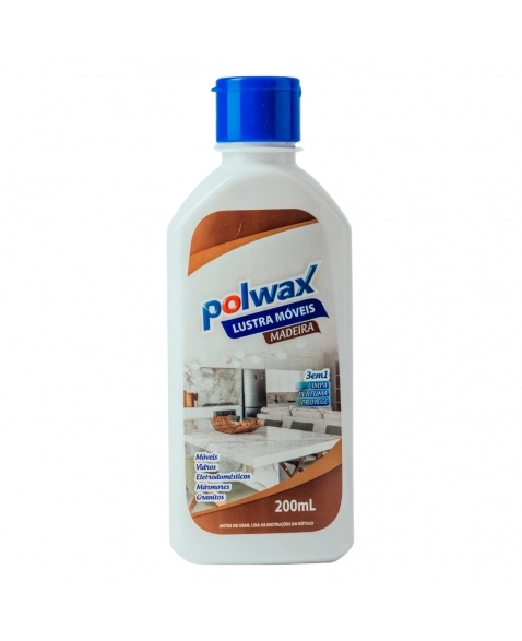 LUSTRA MOVEIS POLWAX MADEIRA 200ML